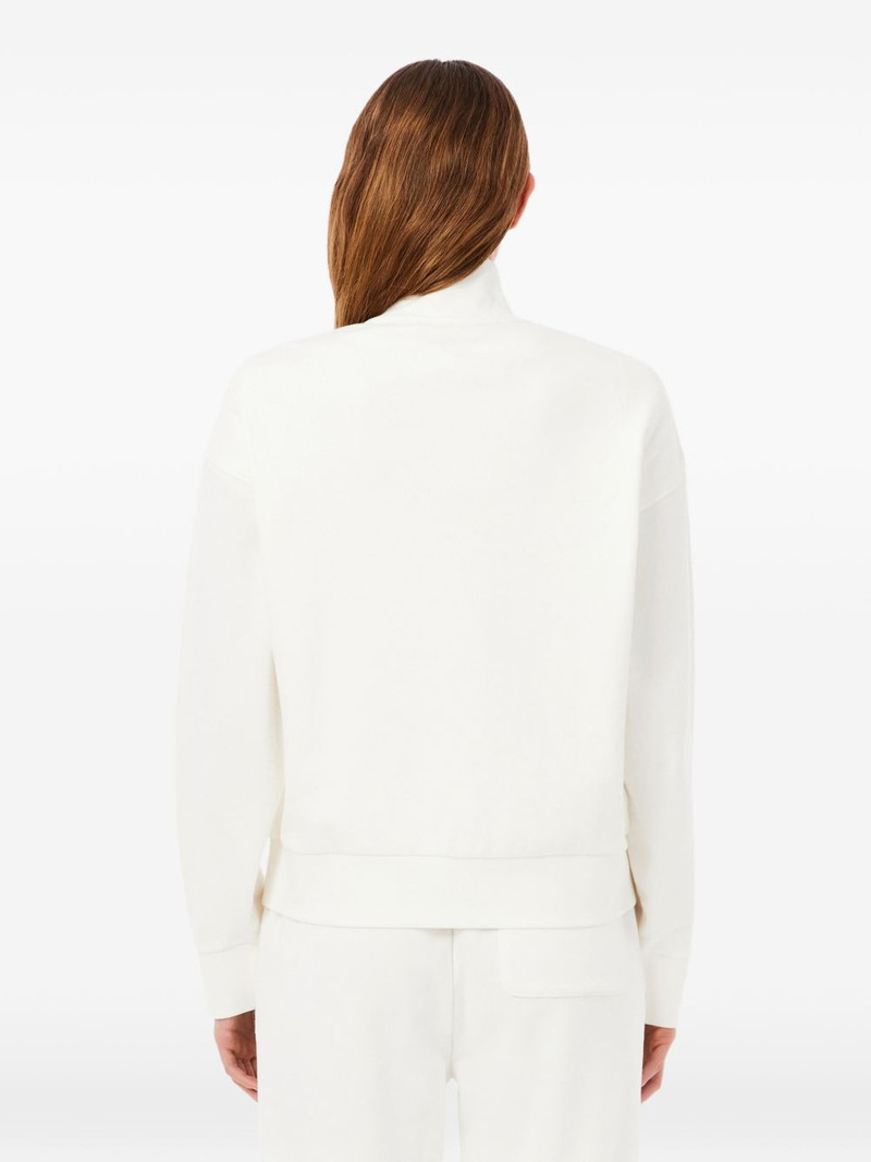embroidered-logo jacket 3