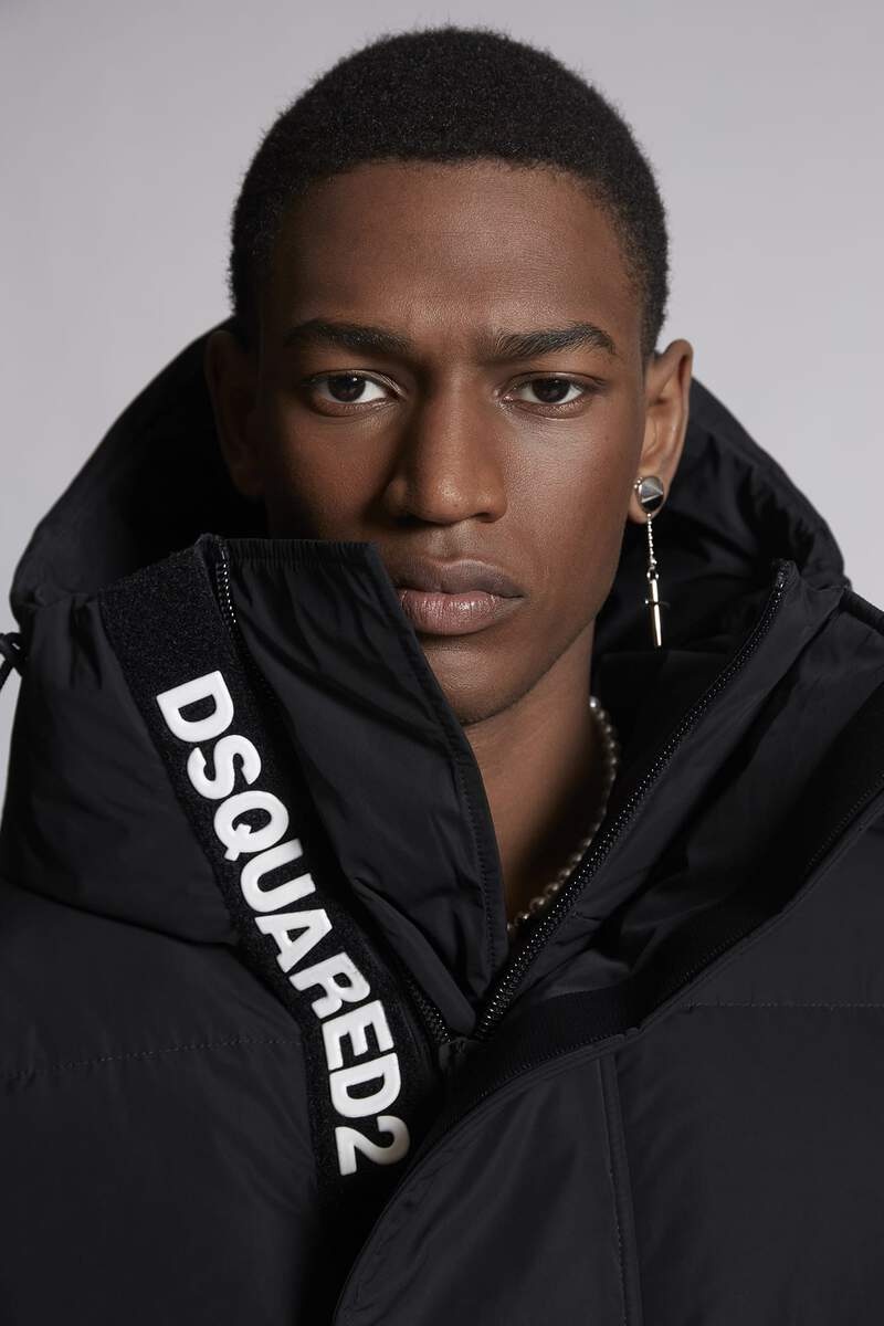 DSQUARED2 ROAD MAN BOMBER PUFFER JACKET | REVERSIBLE
