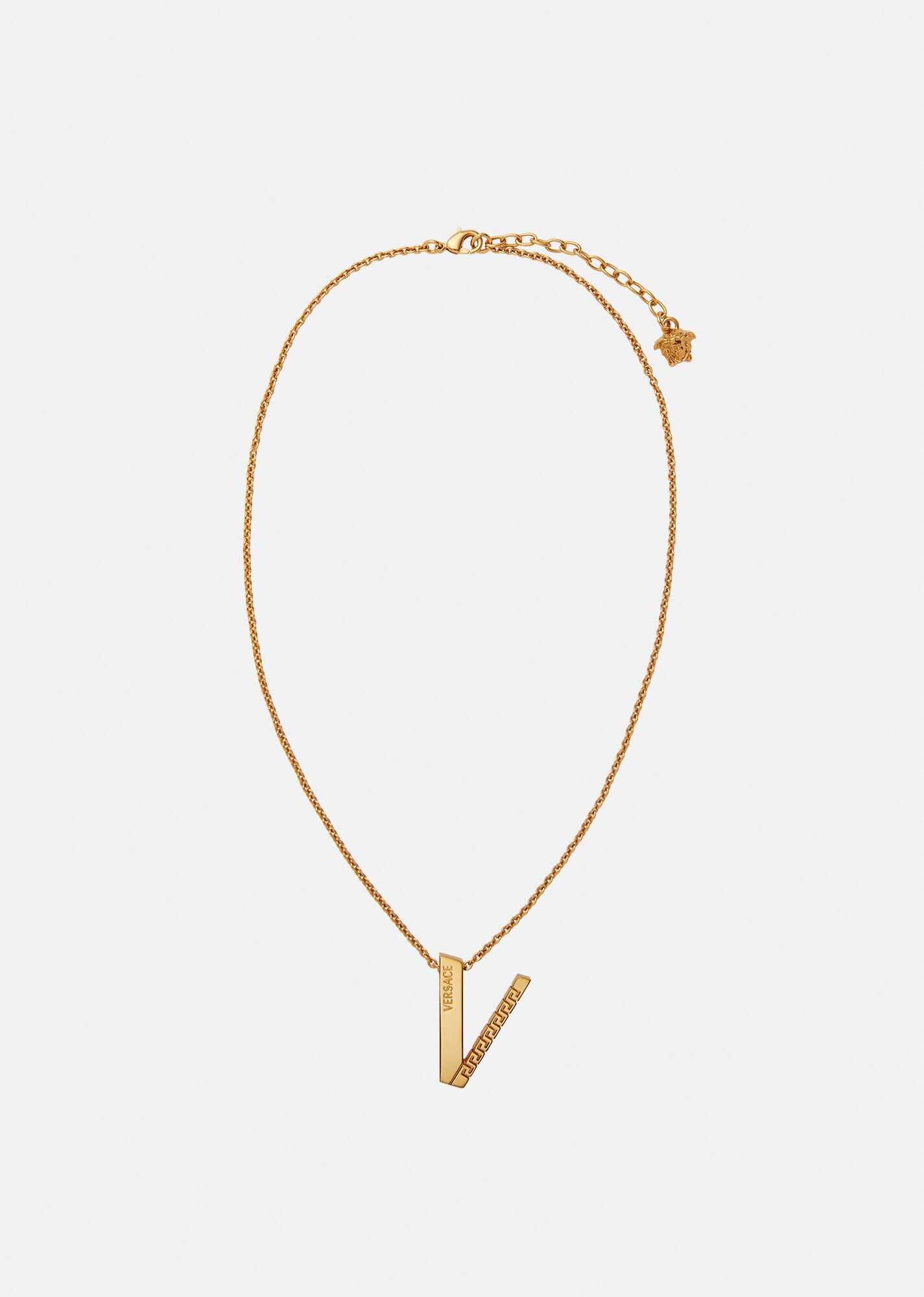 V Greca Signature Chain Necklace - 1