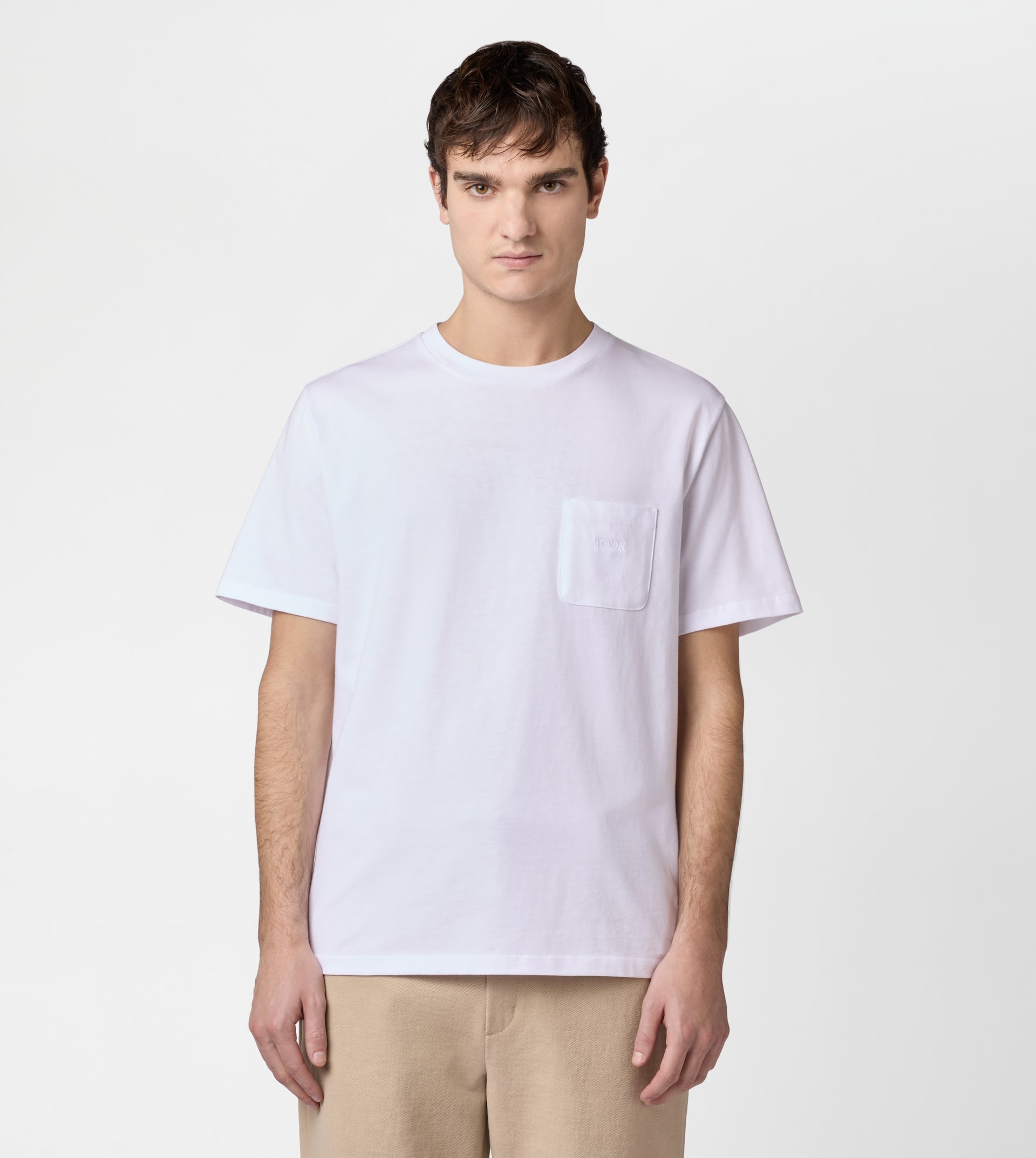 T-SHIRT IN JERSEY - WHITE - 2