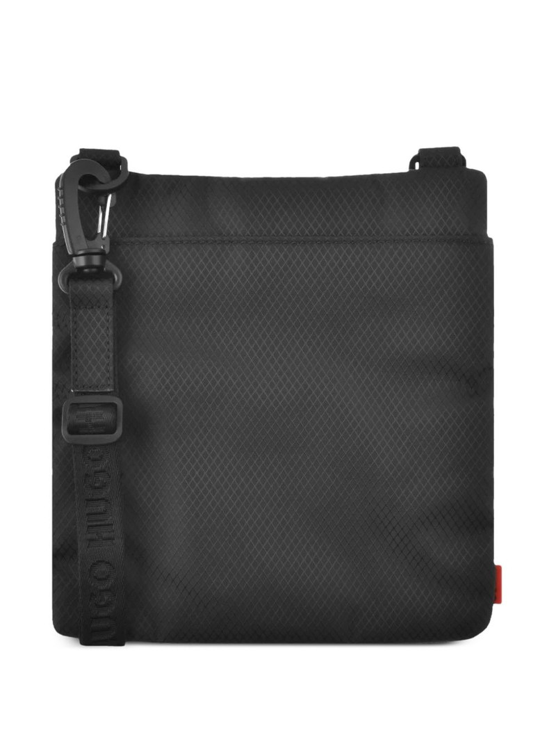 HUGO Malick "Black" messenger bag outlook