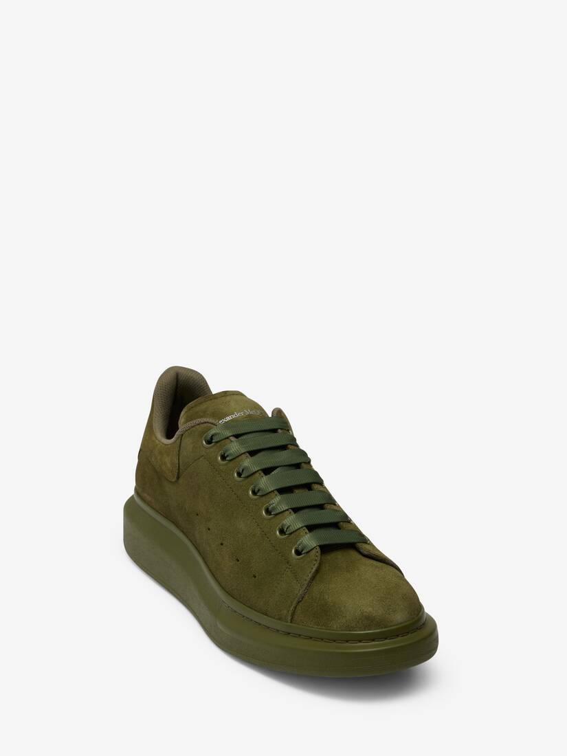 Men's Oversized Sneaker in Military Green - 2