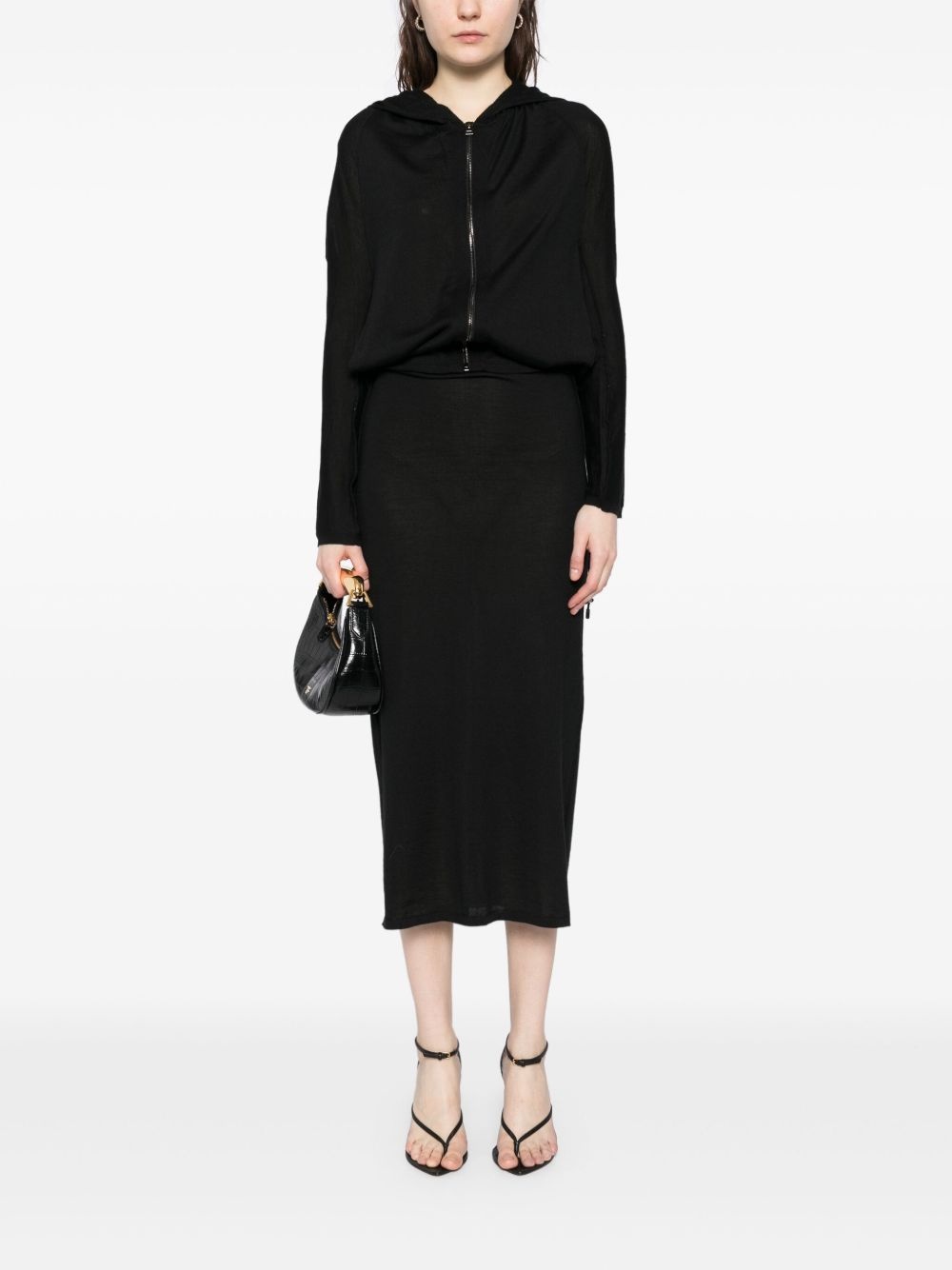 hooded dress - 2