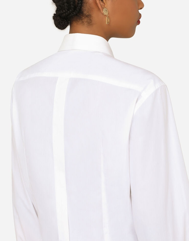 Poplin tuxedo shirt 5