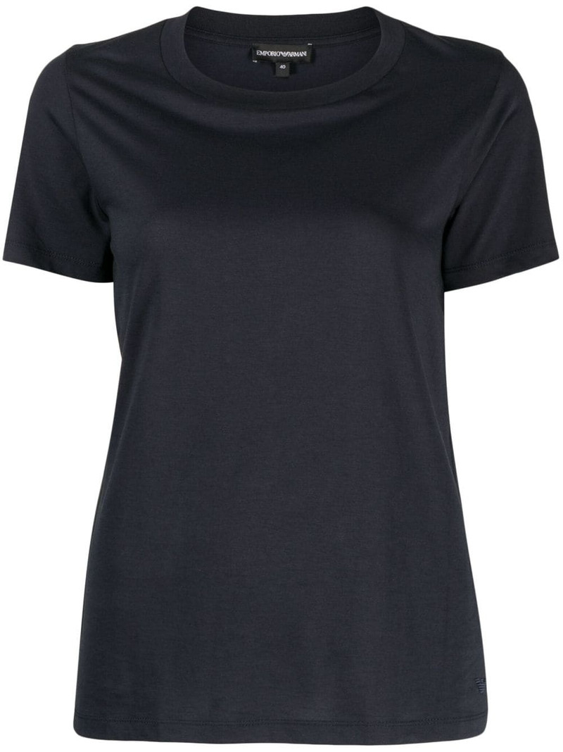 round-neck cotton T-shirt 1