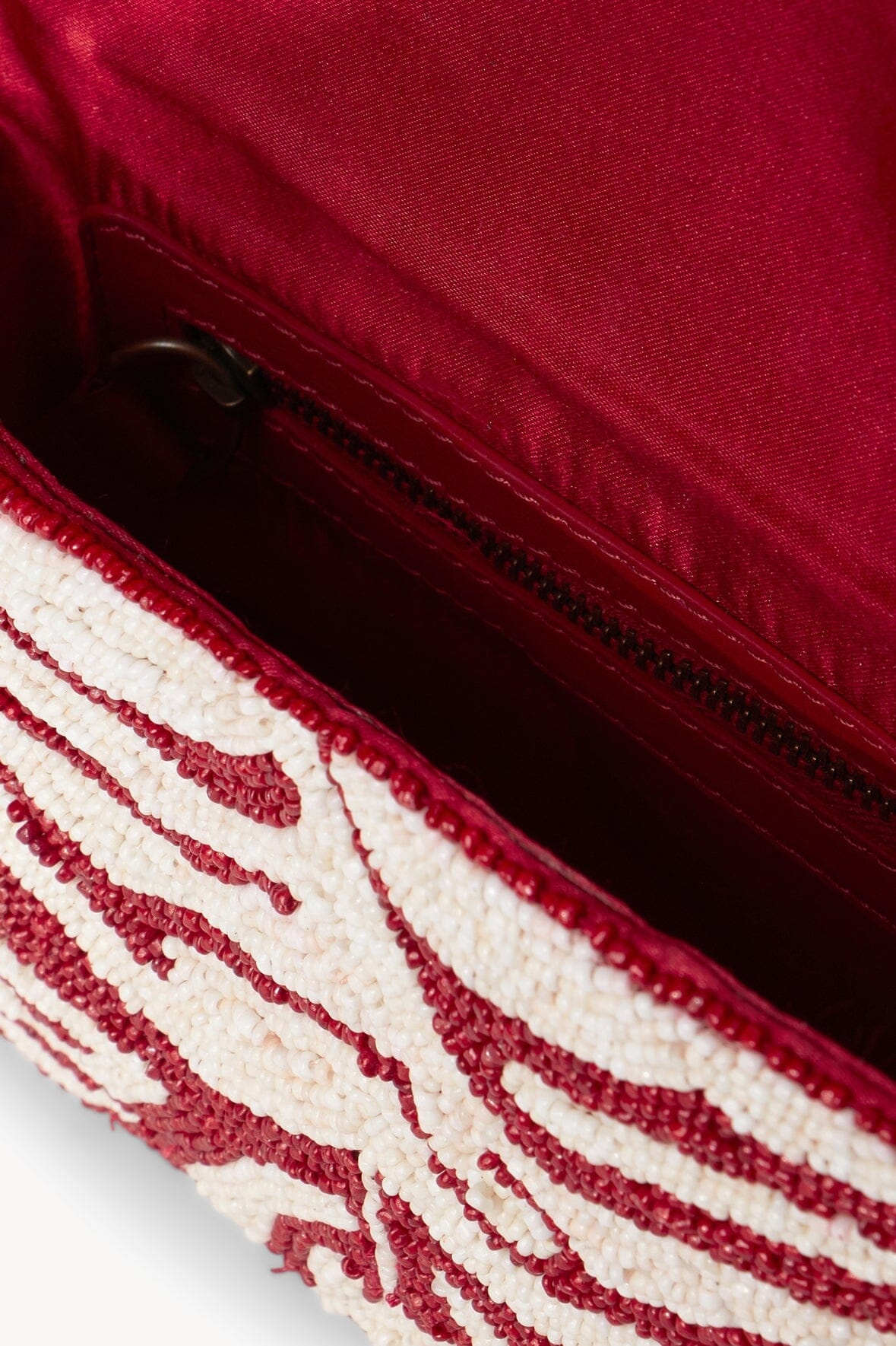 TOMMY BEADED BAG | SCARLET WHITE - 7