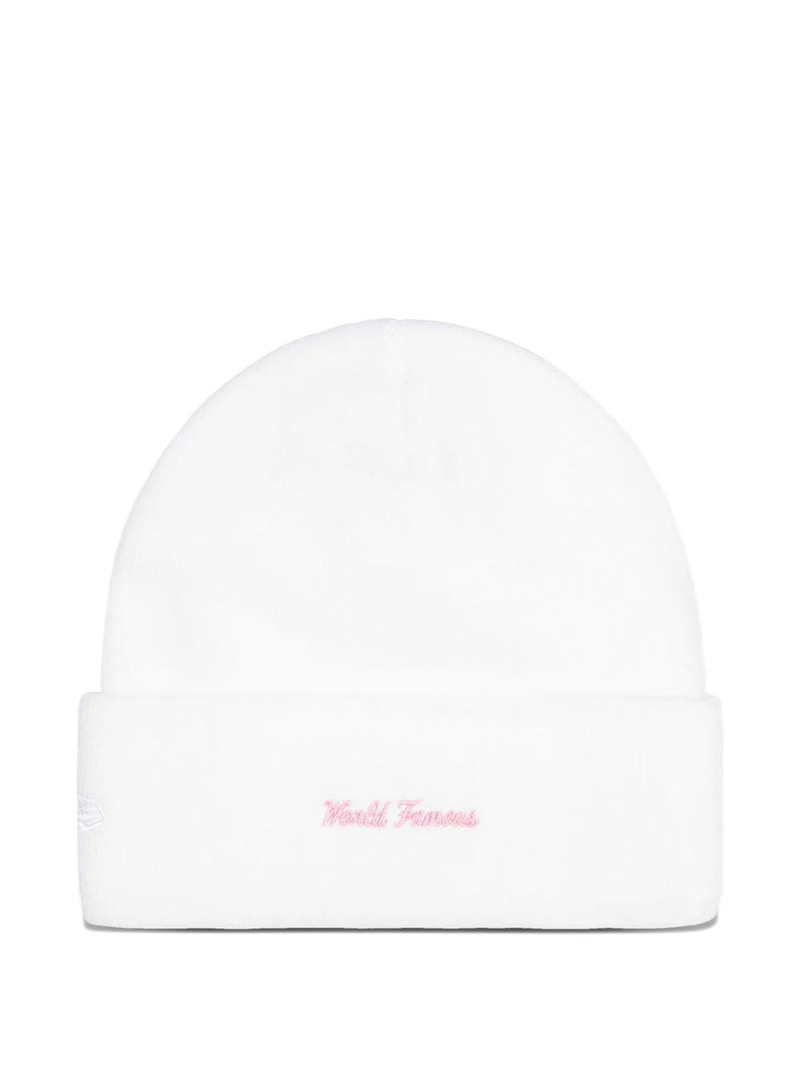 Supreme x New Era® logo beanie hat outlook