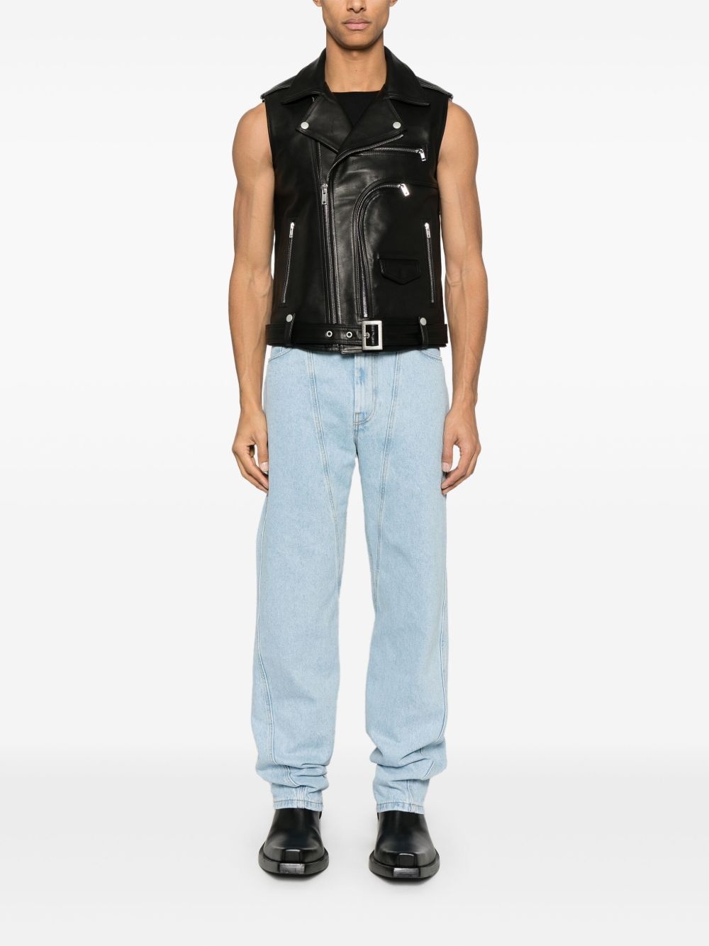 straight-leg jeans - 2