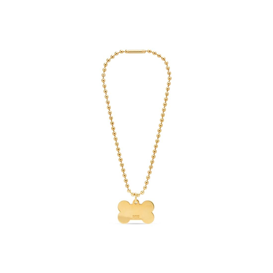 Women's Puppy Necklace in Gold - 2
