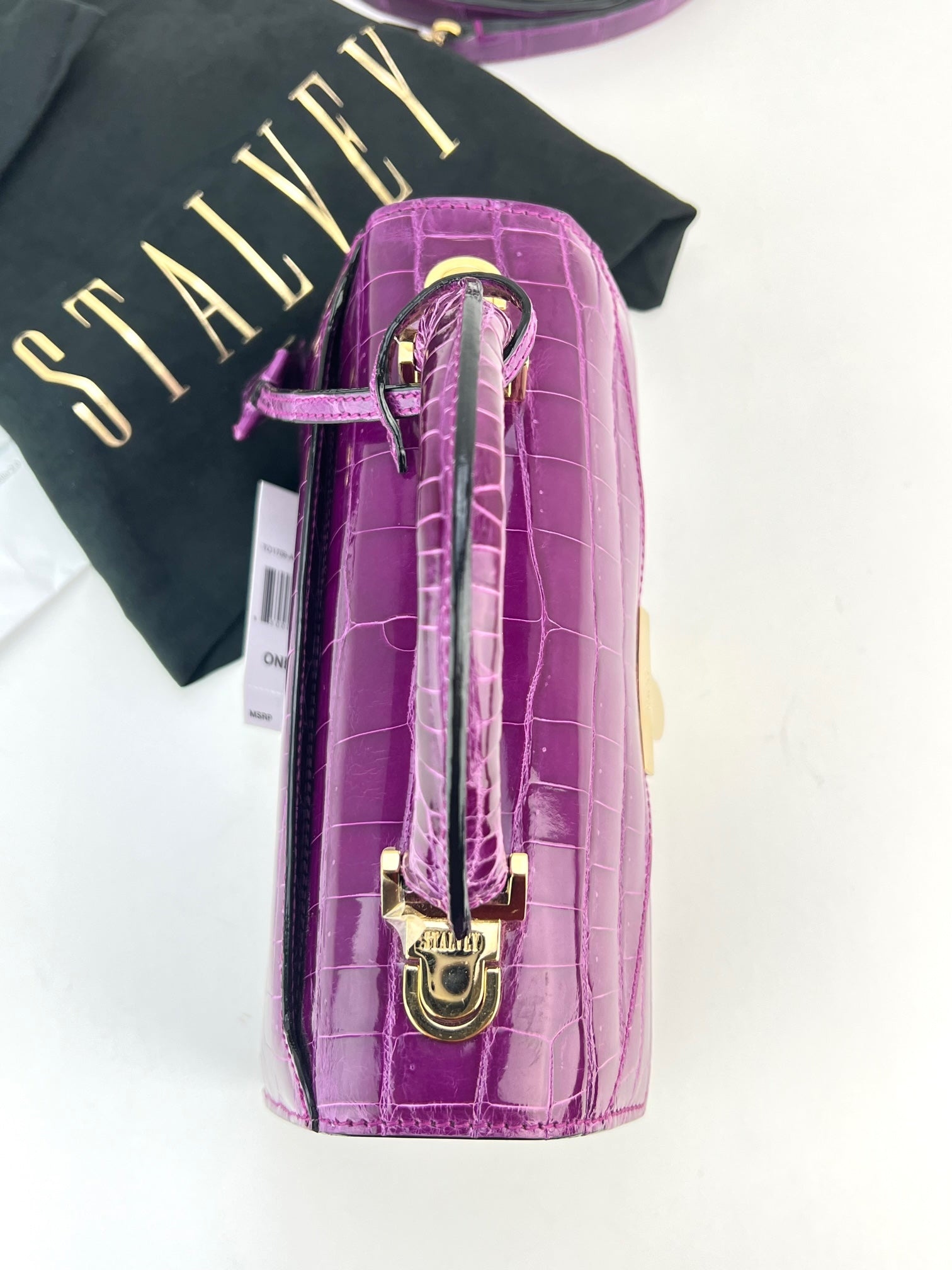 Stalvey - Exclusive Stalvey Top Handle 2.0 Alligator Bag Crossbody Luxury Bag - 9