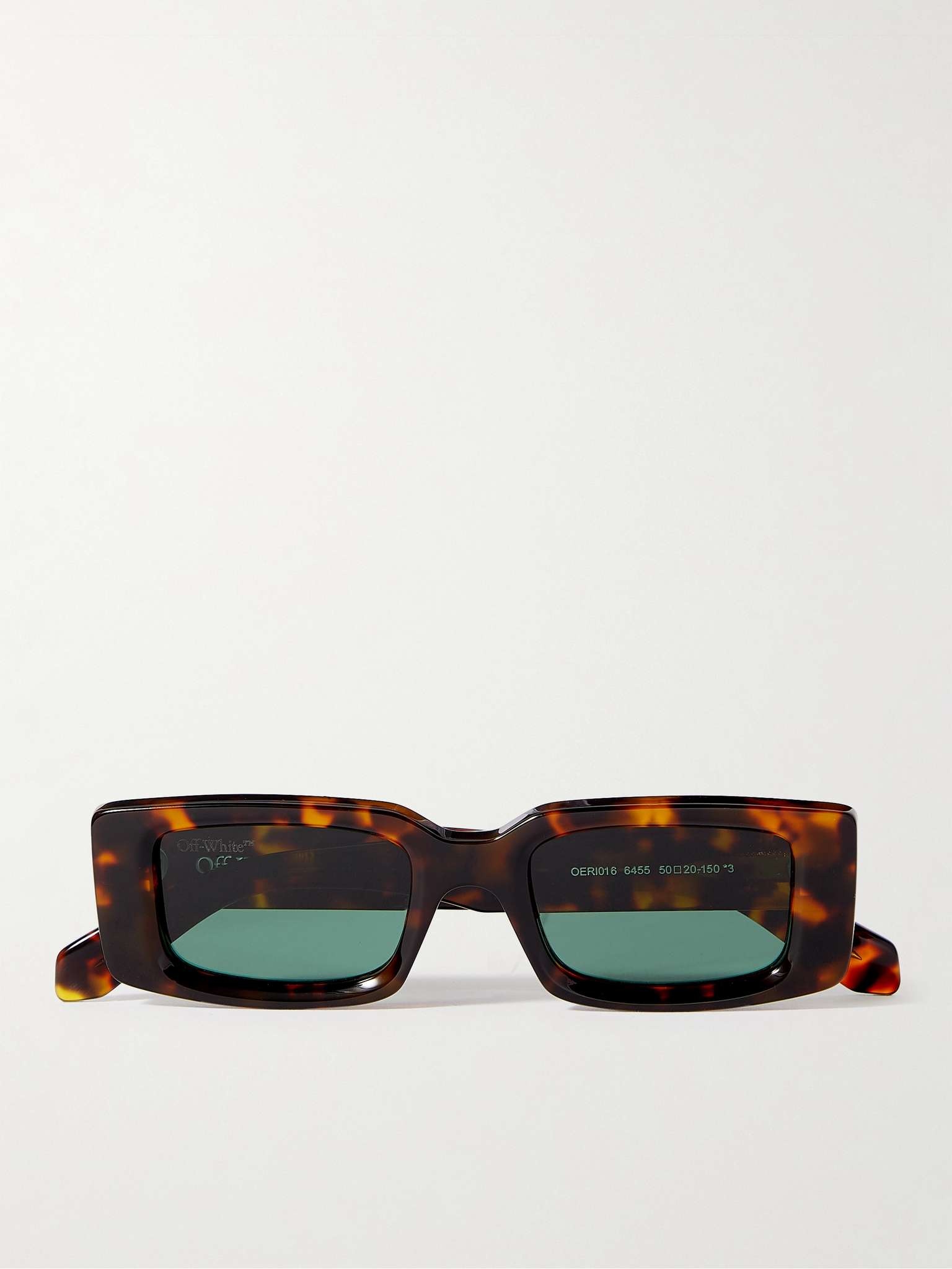 Arthur Square-Frame Tortoiseshell Acetate Sunglasses - 1