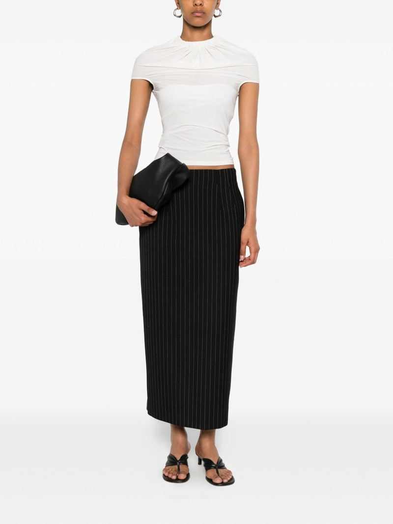ALAINPAUL ruffled top outlook