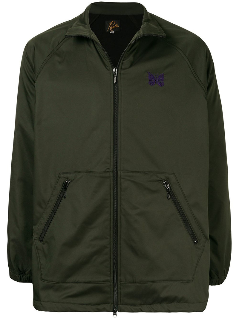 butterfly embroidered lightweight jacket 1
