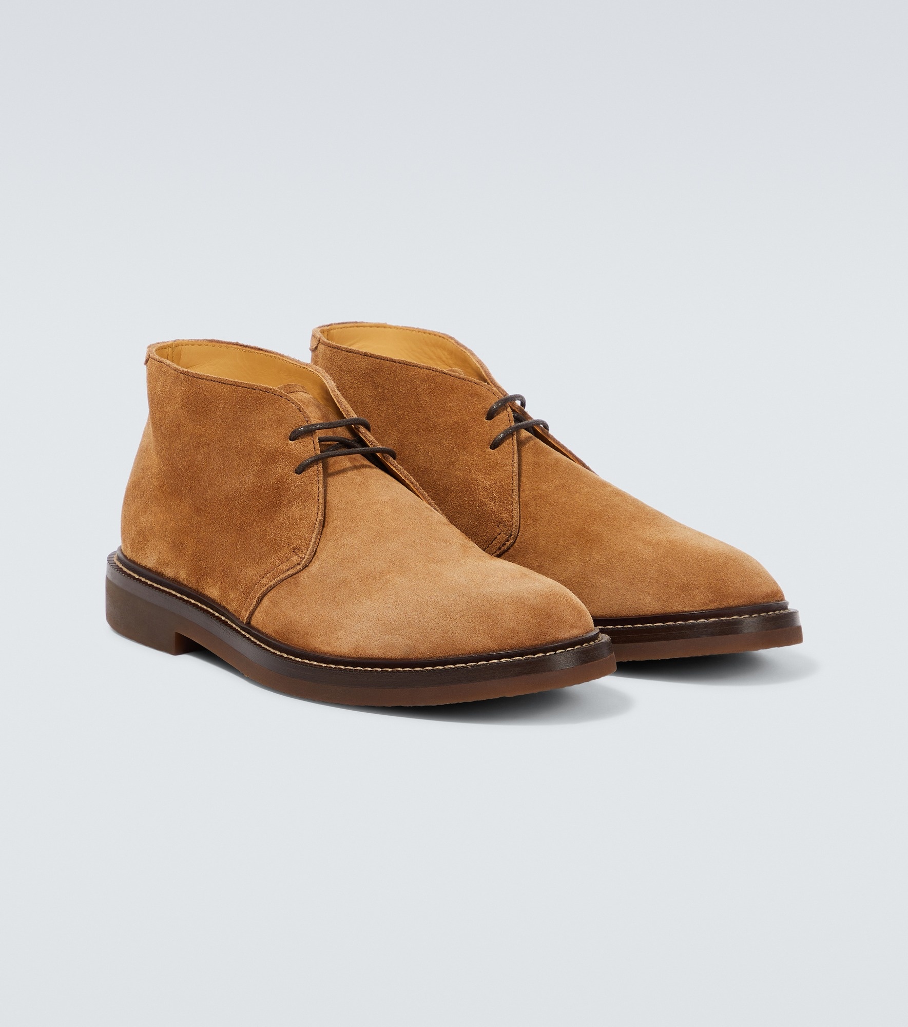 Suede ankle boots - 5