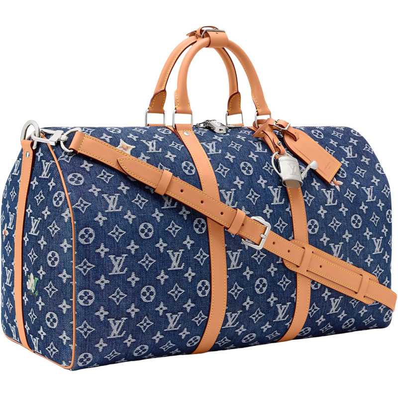 Louis Vuitton LOUIS VUITTON Keepall Bandoulière 50 'Blue' M27781 outlook