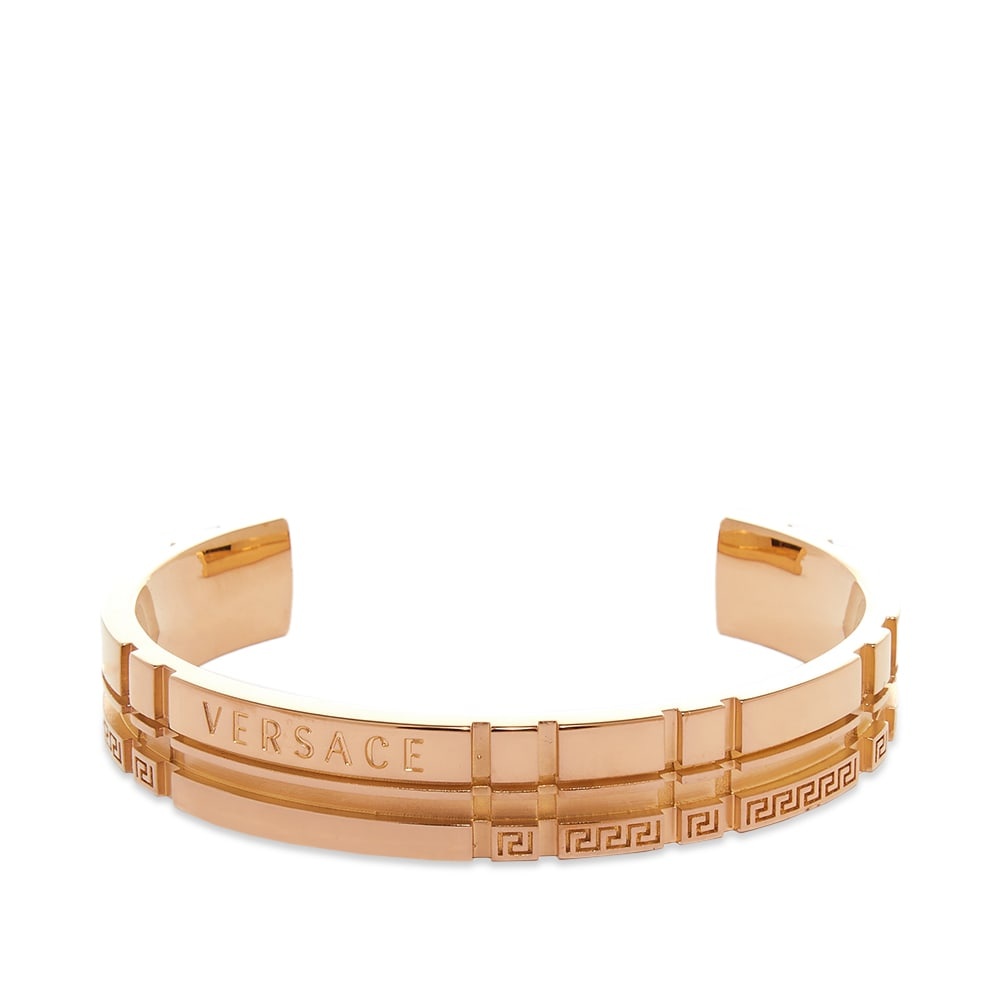 Versace Logo Geometric Bangle - 1