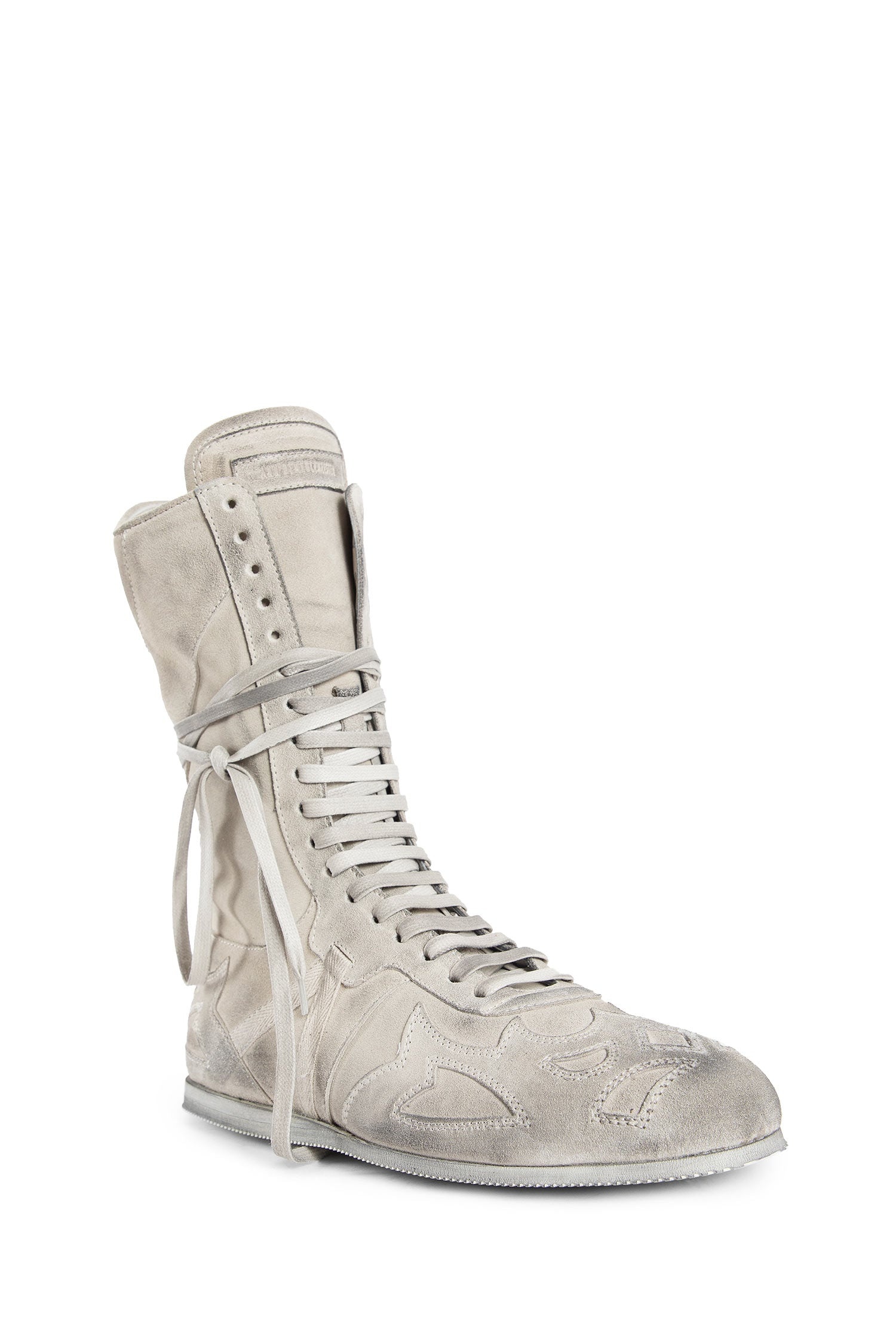 Palne-High-Top-Boxing-Sneakers-In-Suede - 2