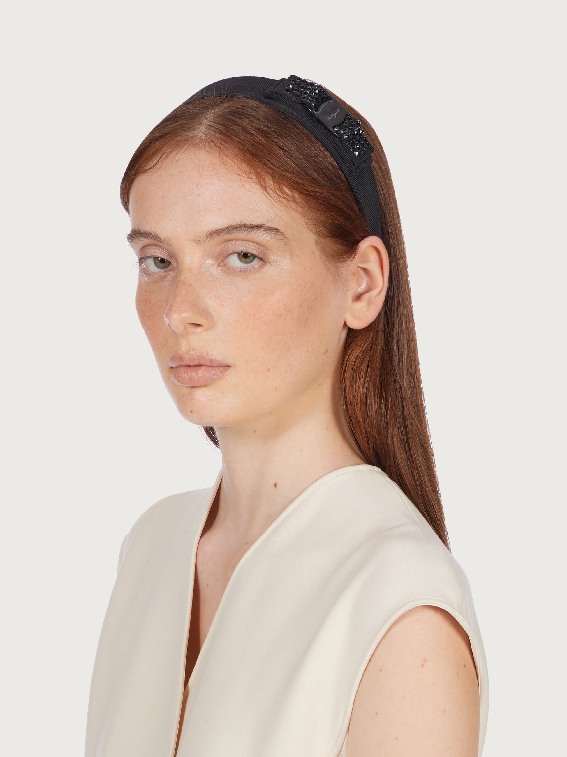 Vara Bow Swarovski headband - 3