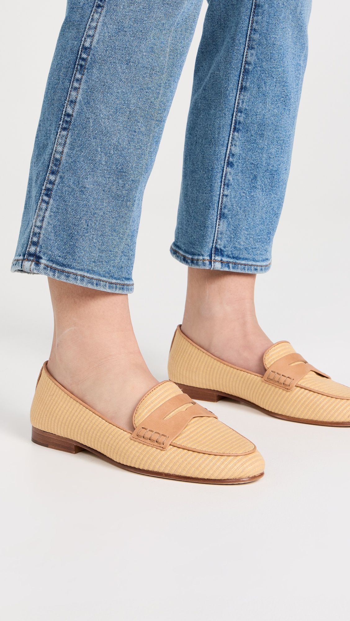 Penny Raffia Loafers - 2