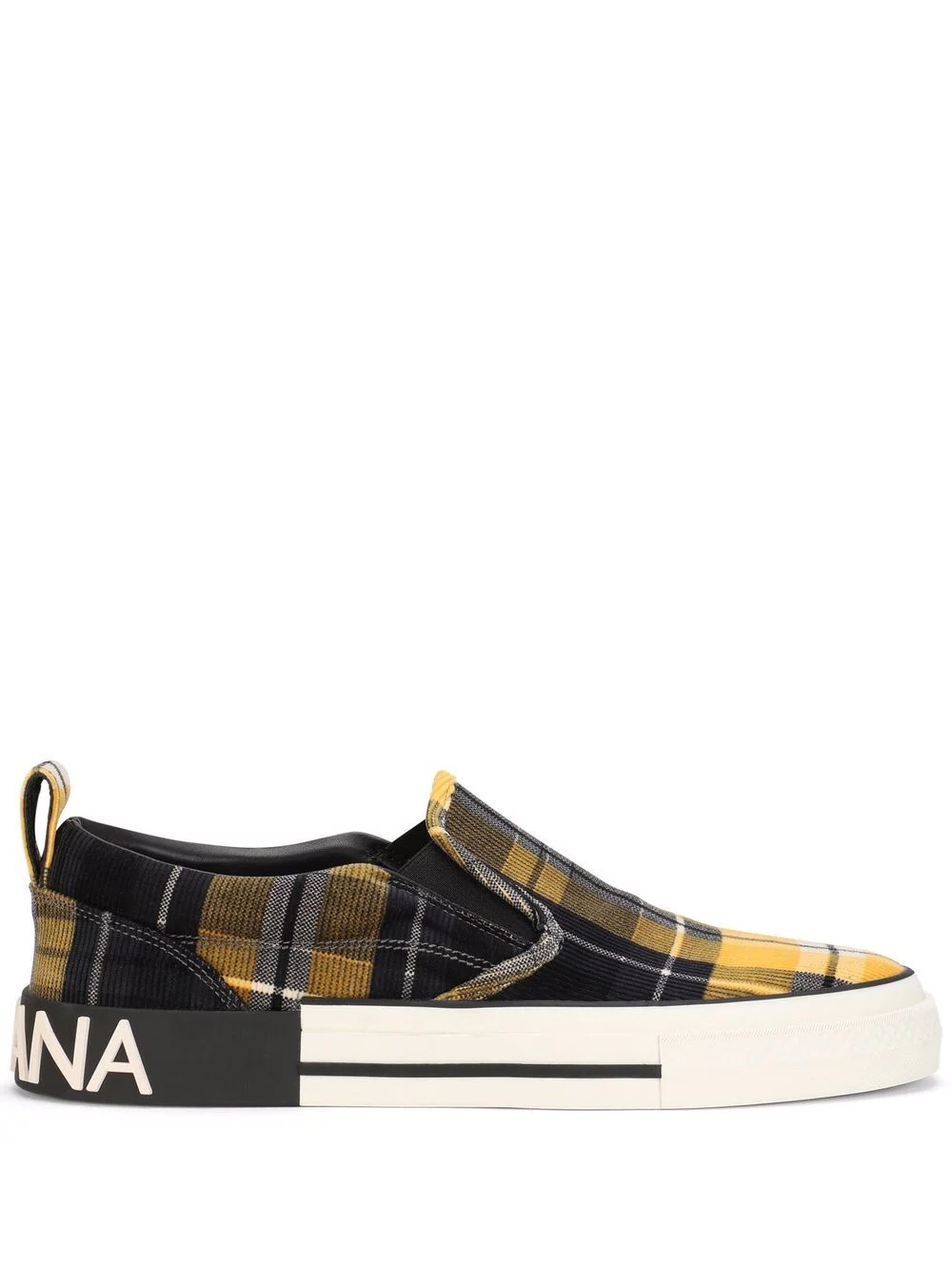 Portofino Light tartan-check sneakers - 1