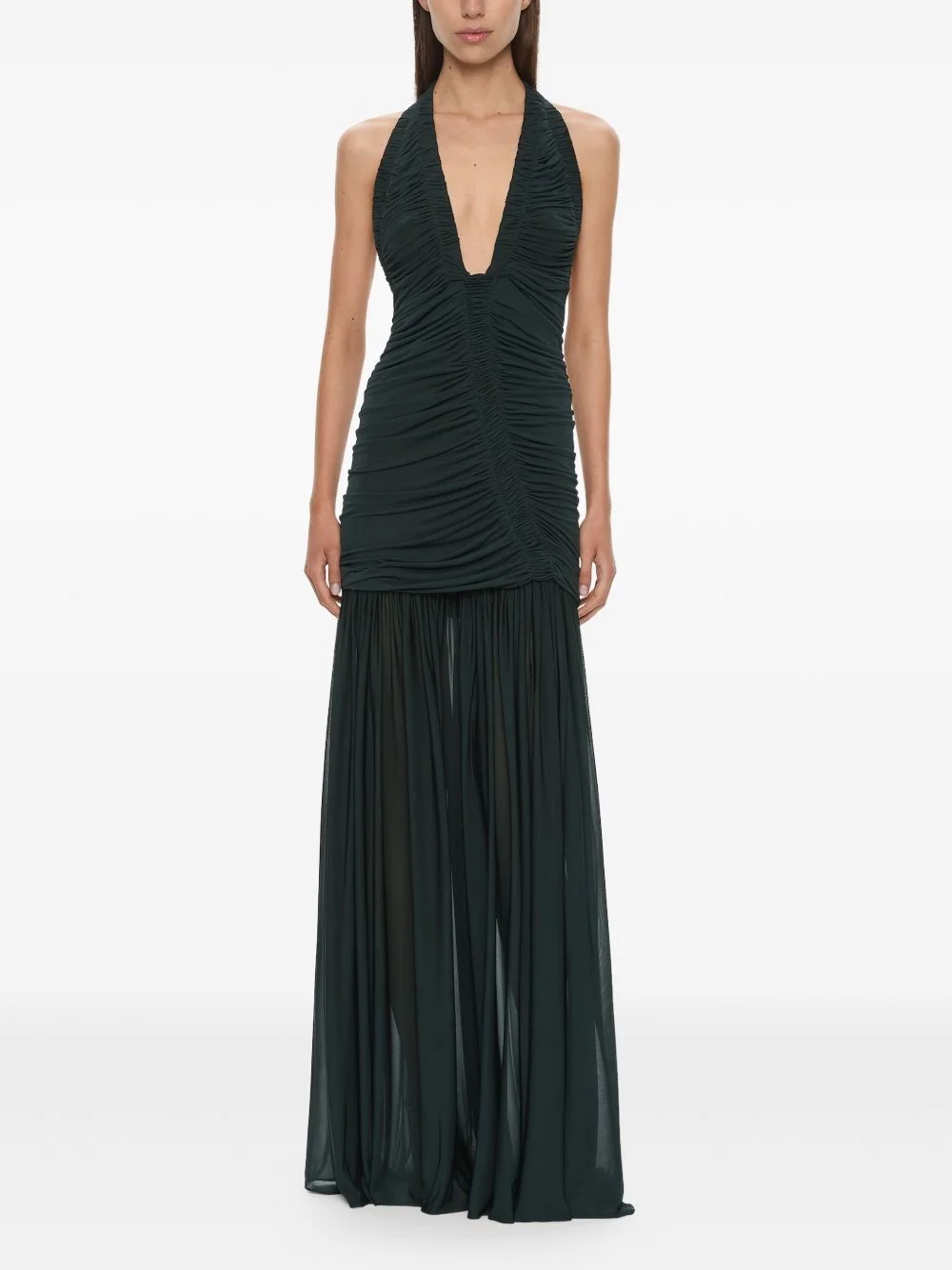 Orion ruched gown - 1