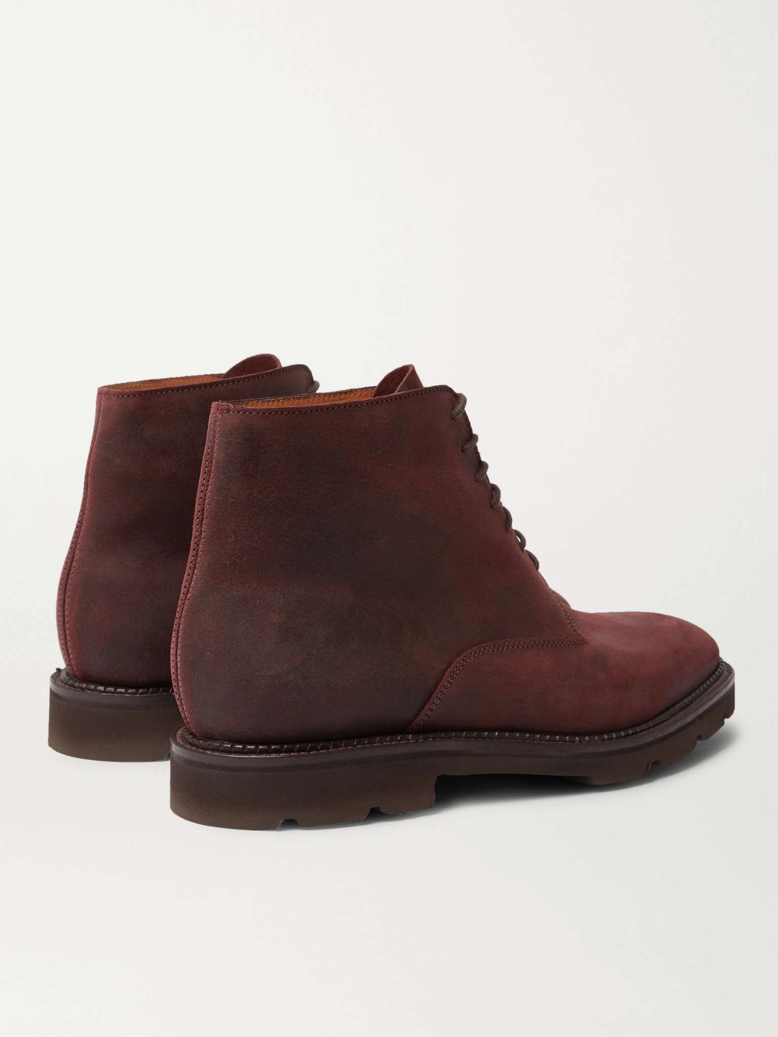 Forge Waxed-Suede Oxford Boots - 5