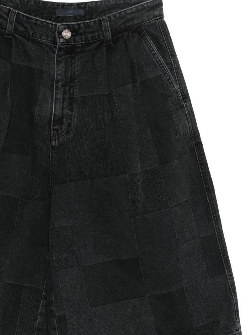 patchwork bermuda shorts 3