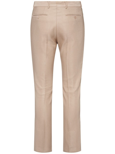 TOM FORD Silk & cotton vintage straight pants outlook