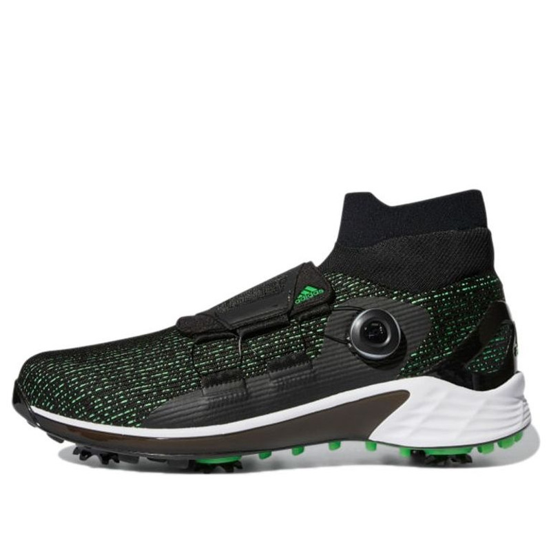 adidas ZG21 Motion Primegreen BOA Mid 'Black Screaming Green' H68592 - 1