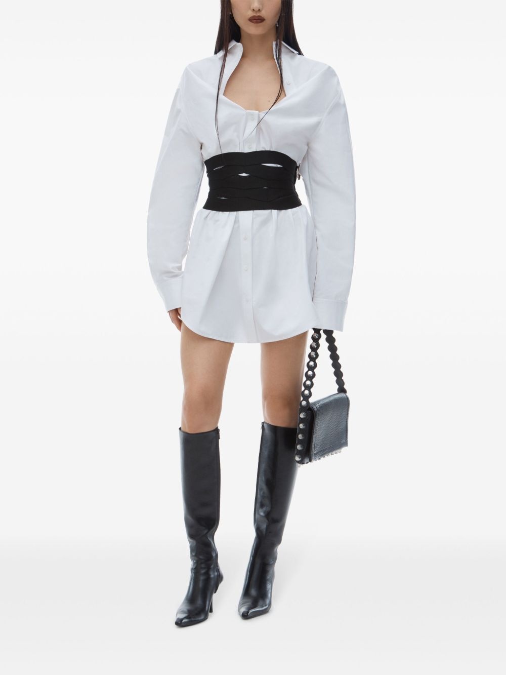 Deconstructed mini dress - 2
