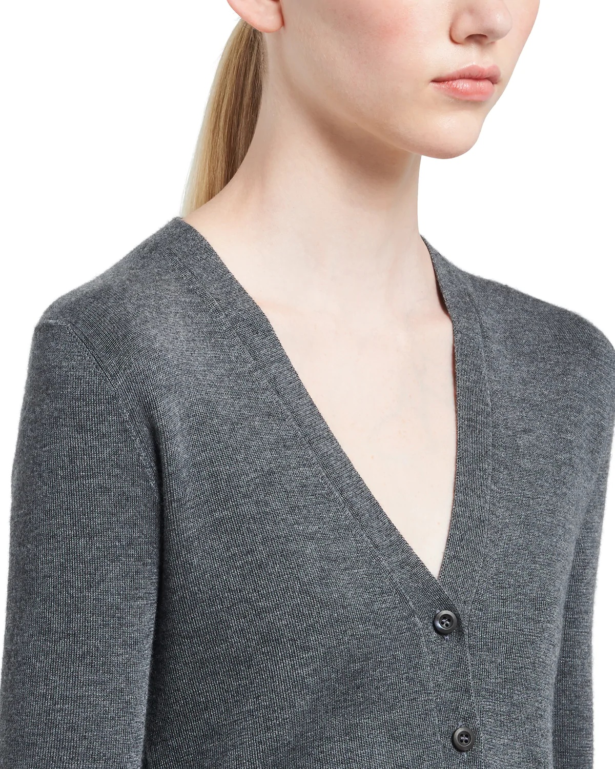 Cashmere and silk cardigan - 5