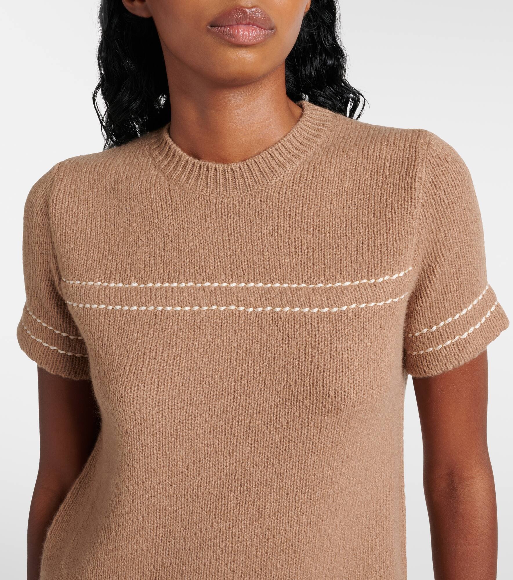 Cashmere minidress - 4