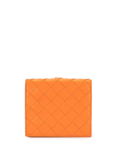 Bottega Veneta Intrecciato folding wallet outlook