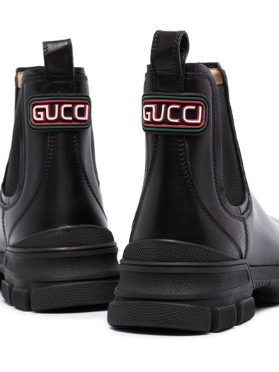 GUCCI Leon leather boots outlook