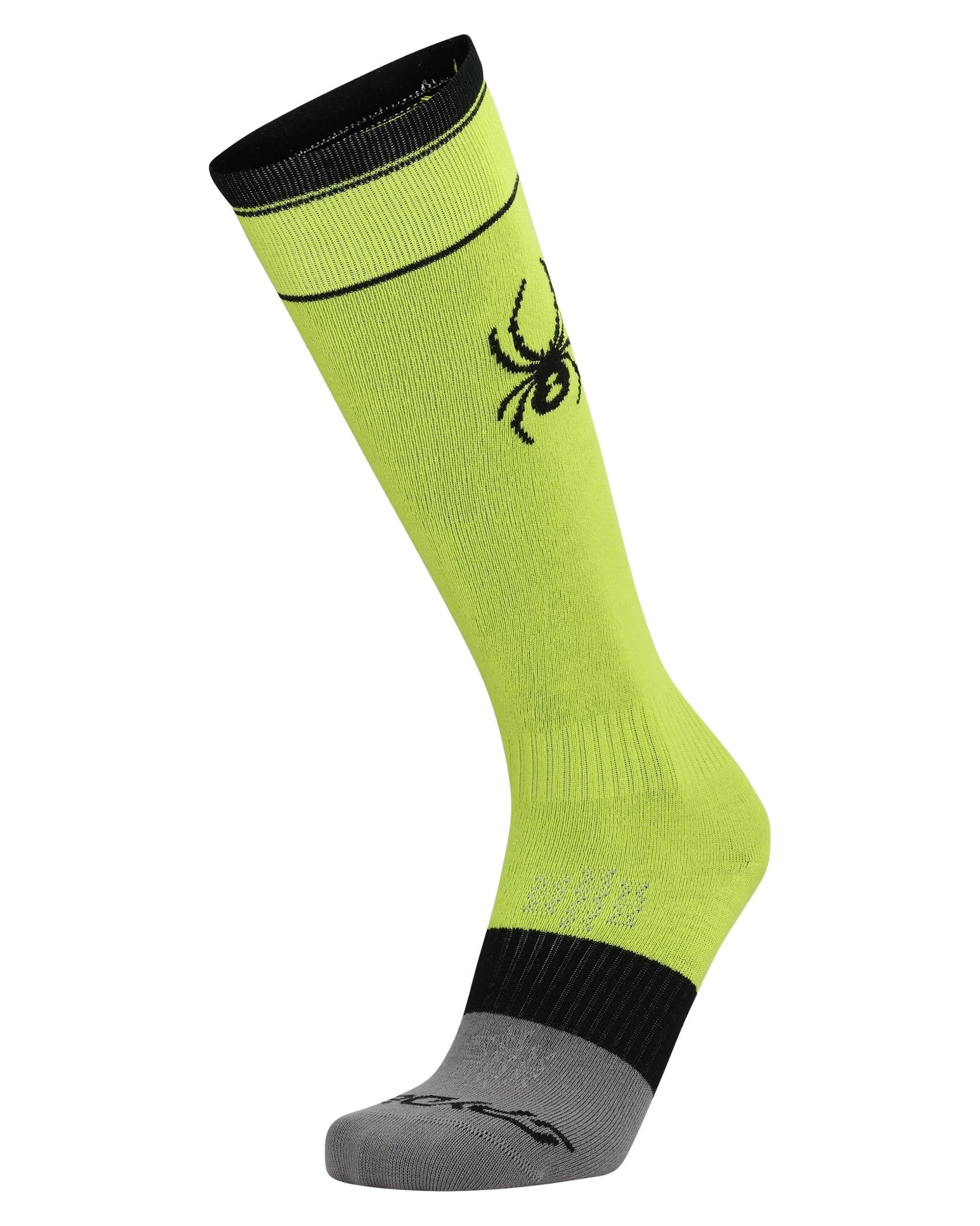 Mens Pro Liner Socks - Lime - 1