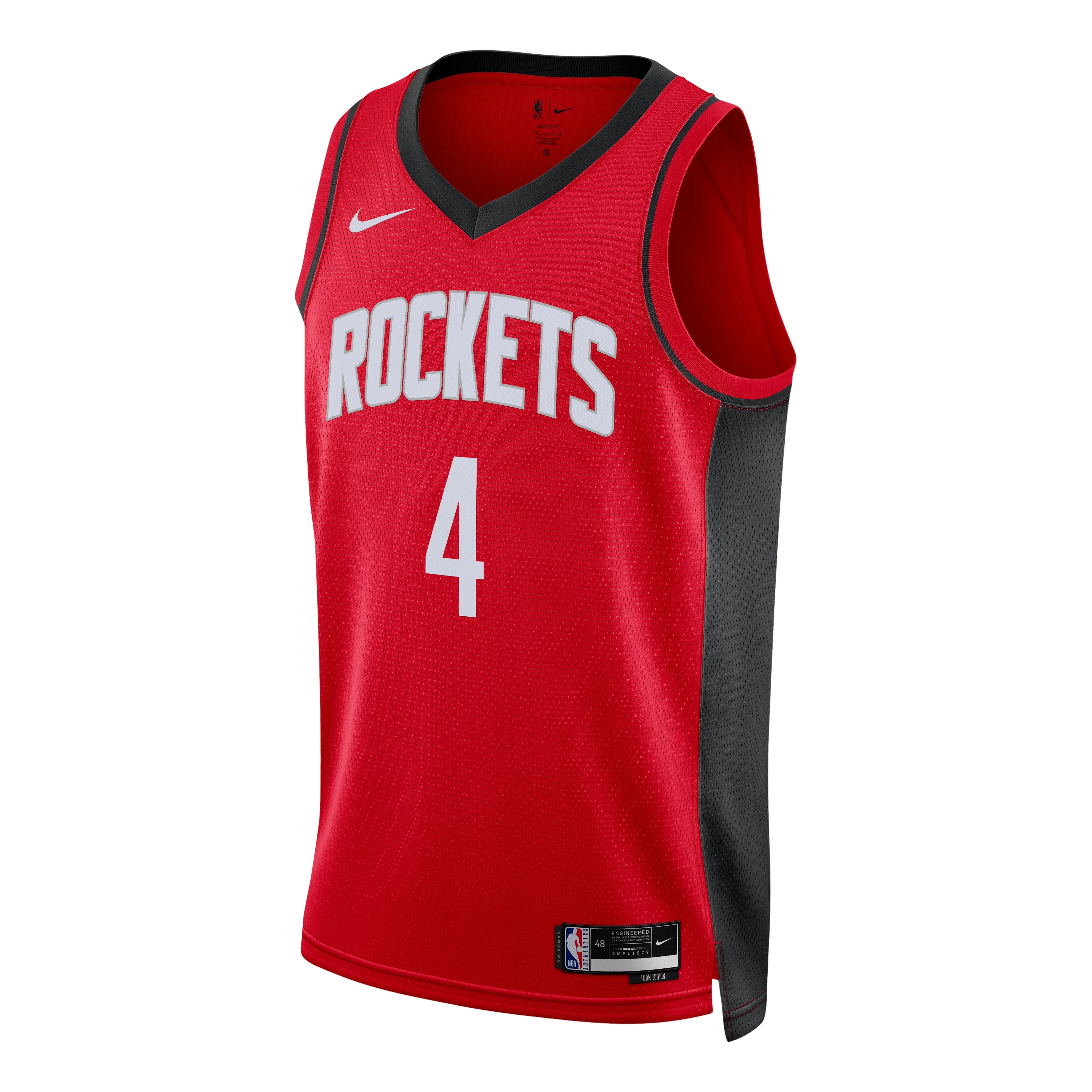 Houston Rockets Icon Edition 2022/23 Nike Men's Dri-FIT NBA Swingman 저지 - 1