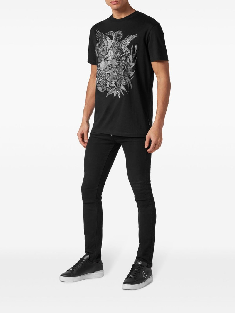 PHILIPP PLEIN SS Tattoo print t-shirt outlook