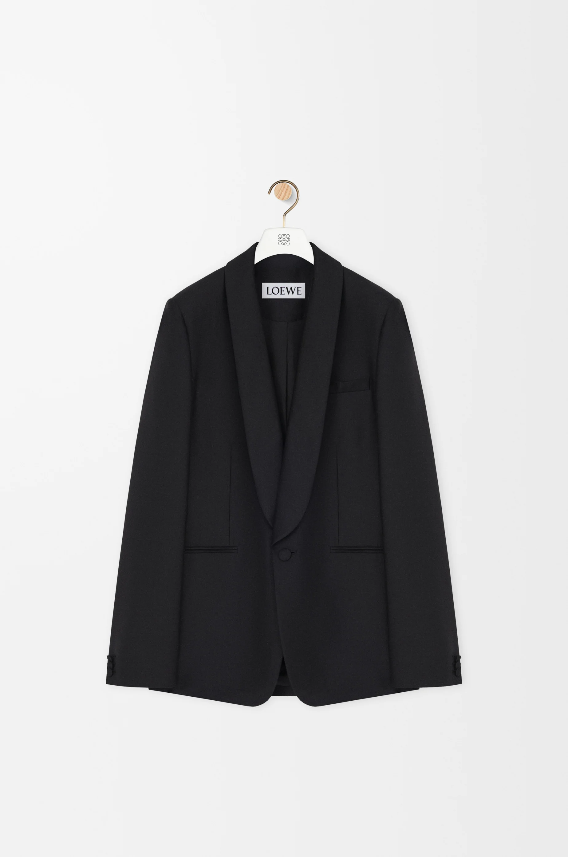 Jacket in wool and silk - 1