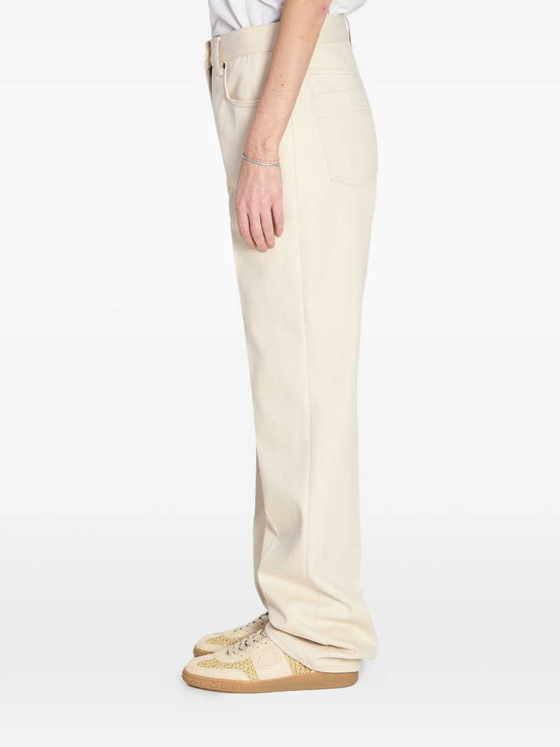 Valentino pleated gold detail jeans outlook