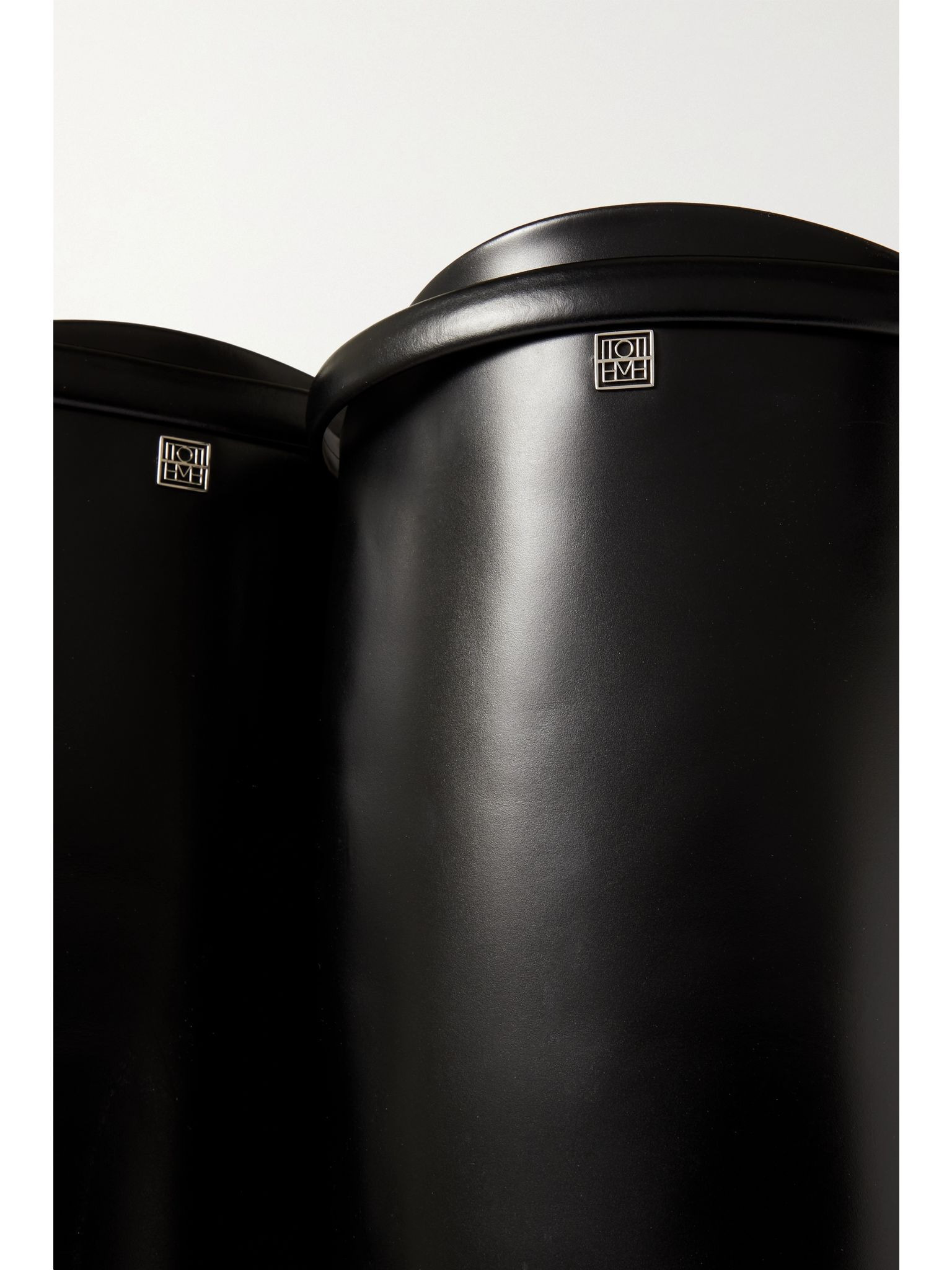 + NET SUSTAIN The Riding leather knee boots Black - 4