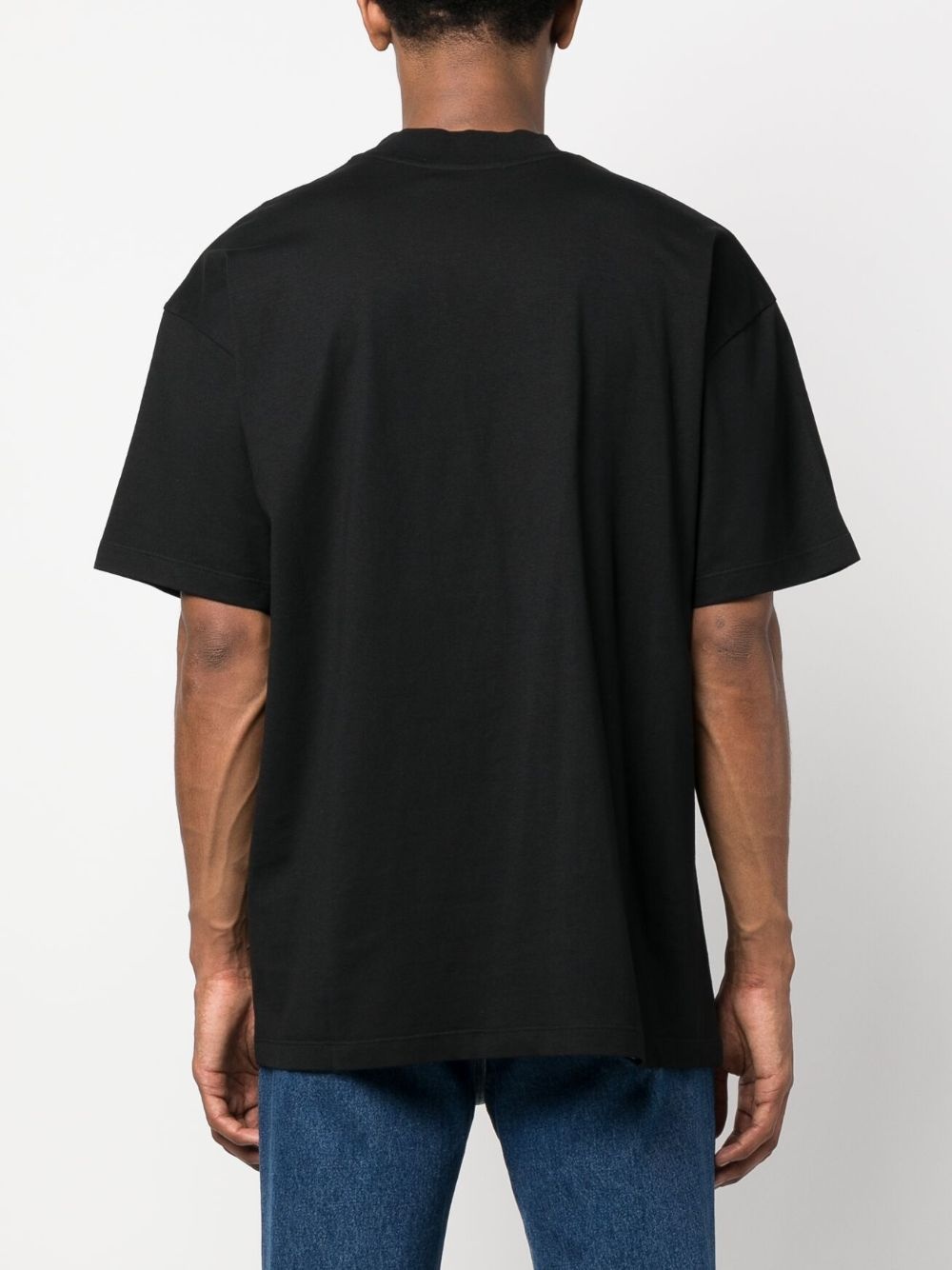 logo-print cotton T-shirt - 4
