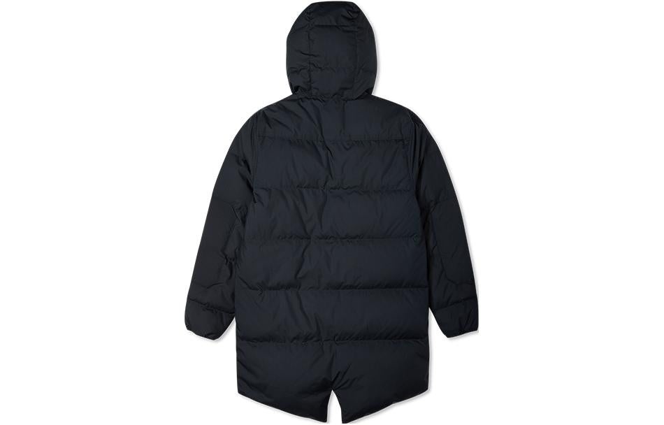 Converse Mid-Length Winter Down Jacket 'Black' 10023754-A01 - 2