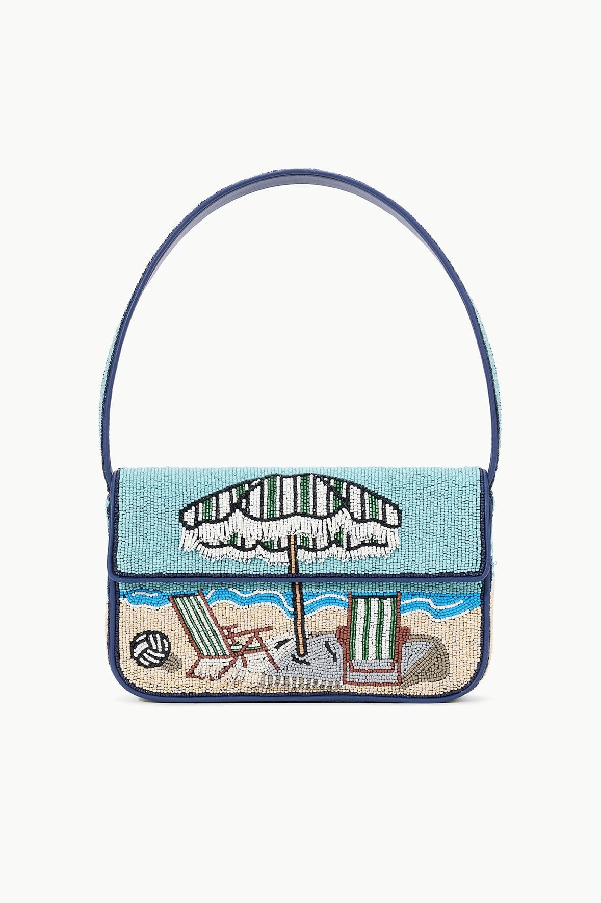 STAUD TOMMY BEADED BAG UNDER MY UMBRELLA - 1