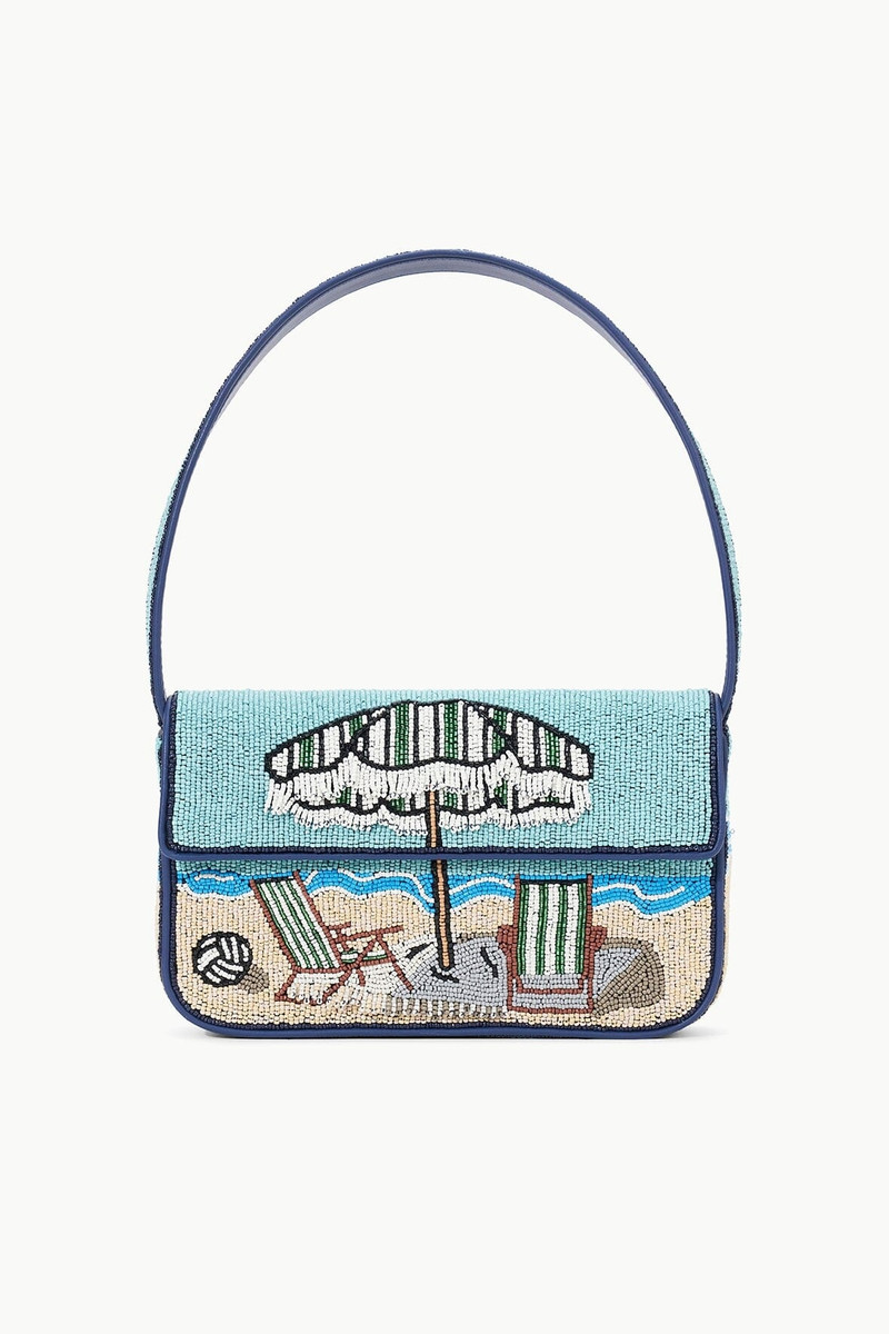 STAUD TOMMY BEADED BAG UNDER MY UMBRELLA 1