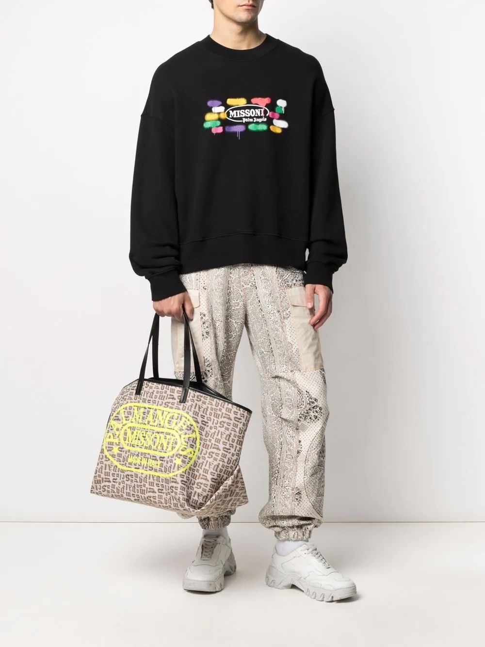 x Missoni Sport logo print sweatshirt - 2