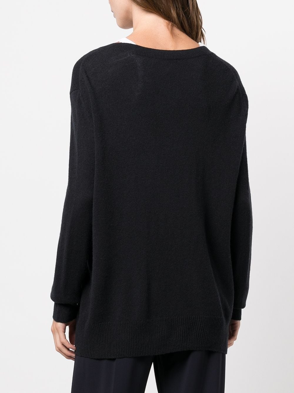 V-neck knitted top - 4