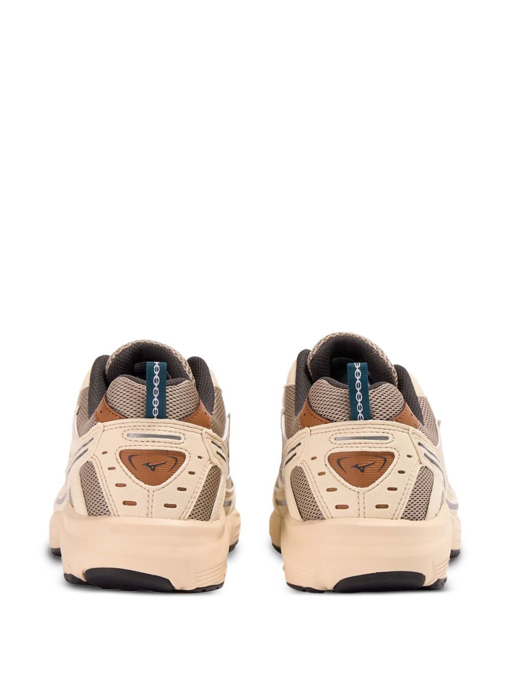 mesh panel sneakers - 3