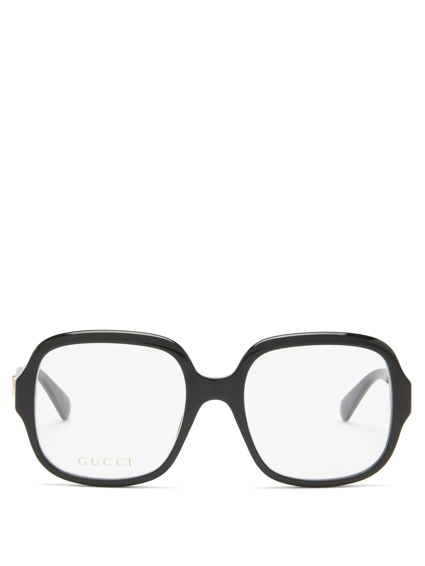 Oversized square acetate glasses - 1