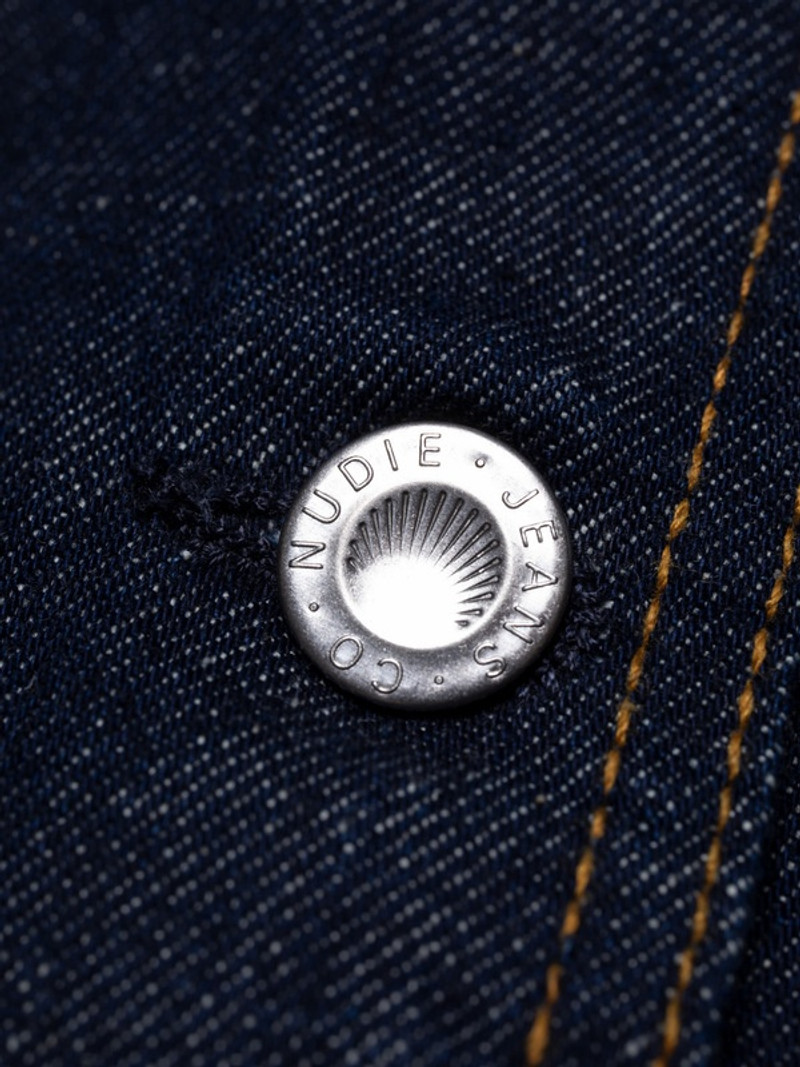 Mona Denim Dress 40s Redcast Dark Blue 6