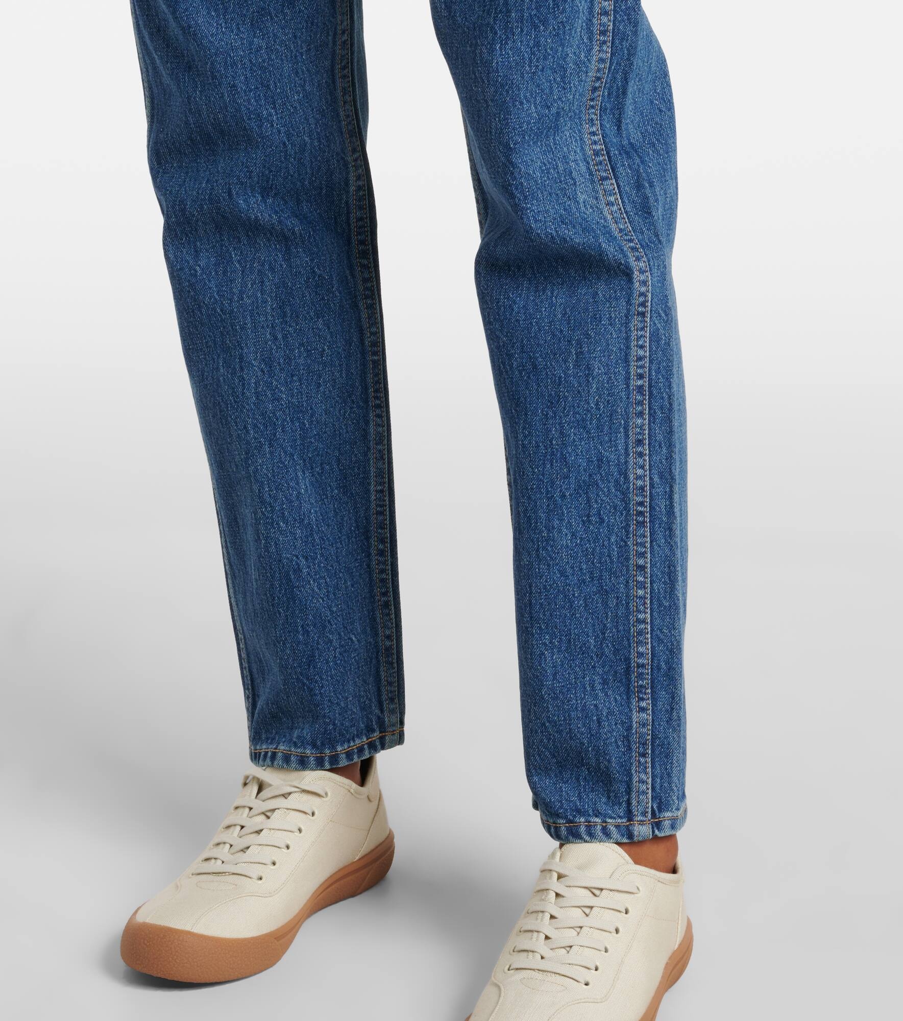 Virginia Slim high-rise straight jeans - 5